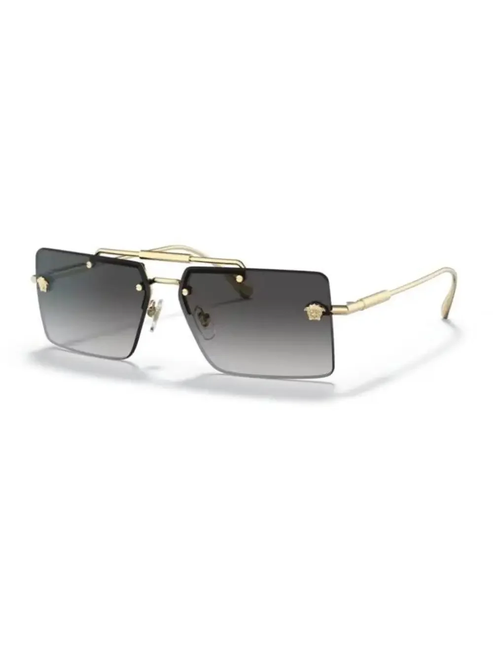 Versace 60Mm Gold Rectangle Women's #265701V15B